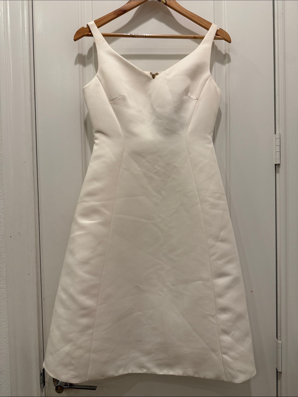 kate spade Cream Sleeveless Midi Dress